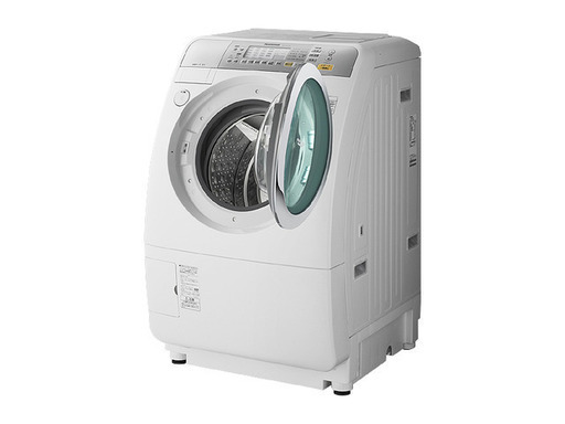 Panasonic ナショナル ドラム式洗濯乾燥機 9.0kg¥177,000→¥29,000 83%off ｢ヒートポンプ乾燥方式｣搭載右開きタイプ。乾燥容量6kg NA-VR1100R