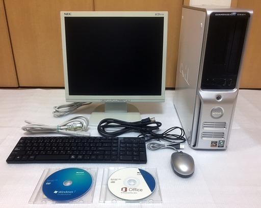 Windows7proPC一式+Office2013ProPlus すぐ使えます