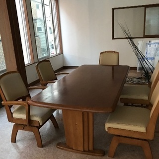 テーブルセット、椅子5