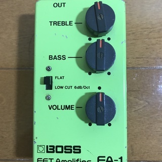 【中古】BOSS FA-１ FETプリアンプ BOSS】【FET Amplifier】ボス『プリアンプ』FA-1 コンパクト