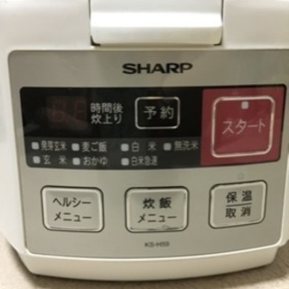 SHARP炊飯器