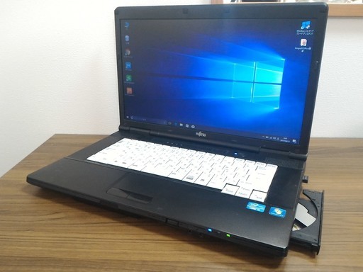 お取引中)爆速 SSD Core-i5 ﾒﾓﾘ4G Office2016搭載! Windows10ノートPC Core-i5/ﾒﾓﾘ4GB/SSD128GB/DVD-RW/無線LAN/Kingsoft Office2016 [富士通 Lifebook A561]  [商品説明]