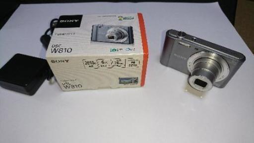 デジタルカメラ SONY dsc-w810