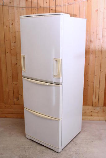 ☆岐阜市内送料無料☆　冷蔵庫　SHRAP SJ-WA35M-W 2007年製　345L キッチン　ファミリータイプ　直接引取り歓迎