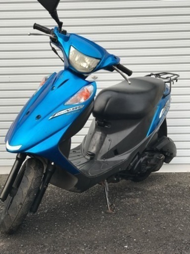 スズキ アドレスv125g シリンダー ピストン交換済み エンジン腰上整備済 社外マフラー スクーター バイク 125cc 2人乗 通勤 通学