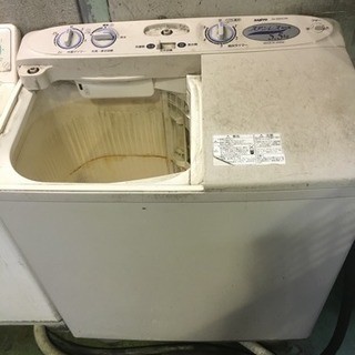 先着順 2011年 脱水側不良 二層式洗濯機