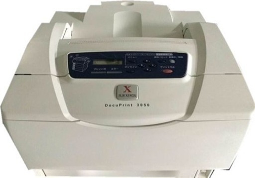 整備済⭐️美品？清掃整備済FUJI XEROX DocuPrint3050★カウント少★増設両面ユニットE3300100とトナー有