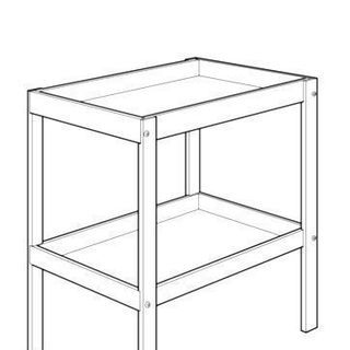 【終了】 IKEA イケア チェンジングテーブル SNIGLAR...