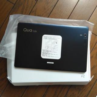 SIMフリー au Qua tab PZ LGT32 紺 防水フルセグTV格安SIM使用可