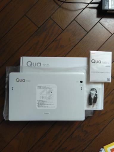 Simフリー Au Qua Tab Pz Lgt32 白ホワイト 防水フルセグtv格安sim使用可 たっくんんん 京橋のタブレットpcの中古あげます 譲ります ジモティーで不用品の処分