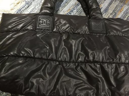 【使用回数１回！新品同様】CHANEL　ココ・コクーン！ナイロントート！A47107【これしかない！】