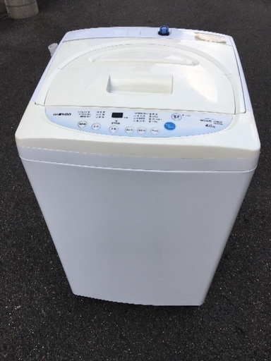 【取付無料】DAEWOO 4.6Kg 洗濯機 メーカー保証残有り