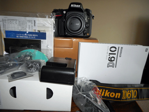ニコン D610 ボディ デジタル一眼レフカメラ (FX フルサイズ) Wi-Fi