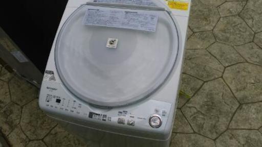 シャープ　タテ型洗濯乾燥機　ES-TX71-A　7.0kg　2012年製