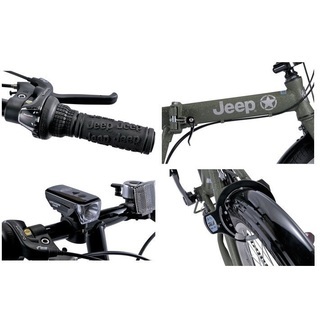 JEEP 折りたたみ自転車 6段変速