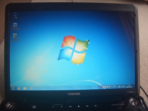ノートパソコン　Windows7  東芝　dynabook TX/66FBL すぐに使用できます