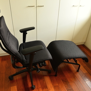 オカムラ バロン 上位モデル オットマン セット パソコンチェア デスクチェア