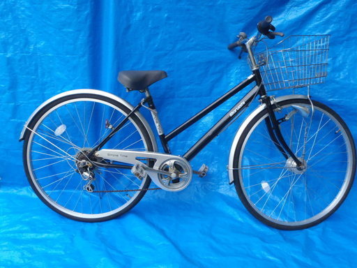終了　LEDオートライト付シティサイクル　中古自転車　113