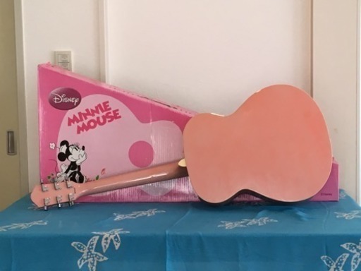 最終値下げです 中古 ディズニー ミニーマウス アコースティックギター てぃだちくわ 儀保の弦楽器 ギター の中古あげます 譲ります ジモティーで不用品の処分