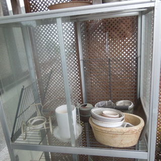 家庭用　アルミ温室　観葉植物など