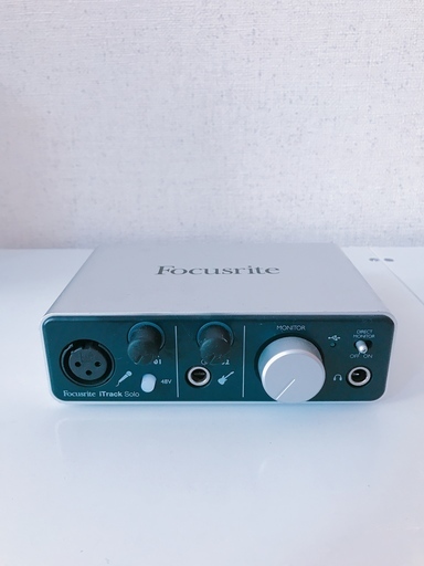 【オーディオインターフェイス】FOCUSRITE ( フォーカスライト ) / iTrack Solo【中古】
