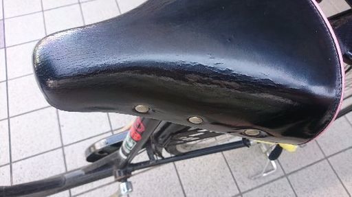 アサヒサイクルの3人乗り自転車です。点検済み。前後輪2017年6・7月に交換済みです。