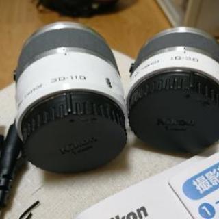 Nikon1 V1 白 10-30mm 30-110mm レンズセット