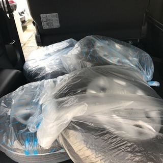 ハイエースバン4型 15インチLT純正タイヤ 新車外し4本セット