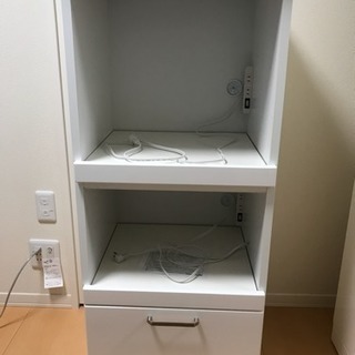レンジ台 白