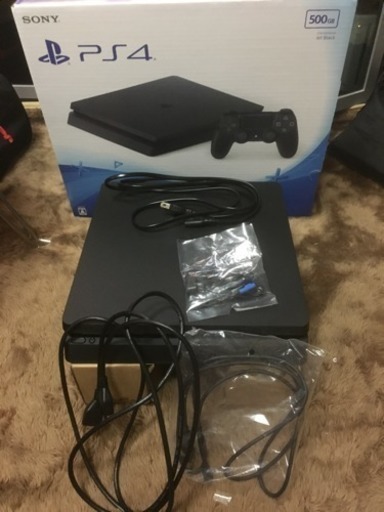 美品 PS4 ps4 ジェットブラック 欠品有