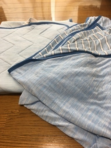 ニトリのnクールスーパーのタオルケットとシーツ Dutsumi01 京王稲田堤の寝具 タオルケット の中古あげます 譲ります ジモティーで不用品の処分