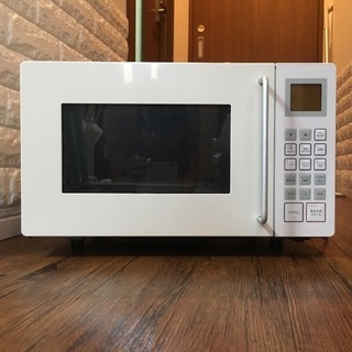 【取引完了済】無印良品 電子レンジM-E10C 2009年製 説明書付