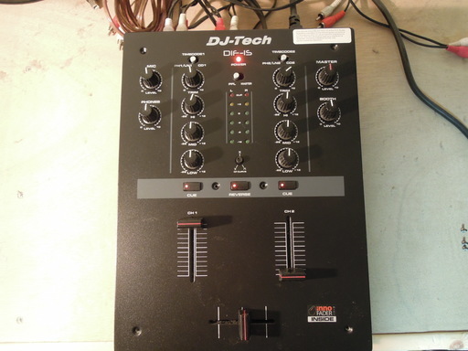 【未使用・美品】DJ-Tech　DJミキサー　DIF-1S