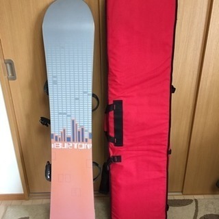 美品★スノーボード★Burton★146cm、ケース付