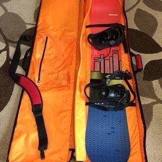 美品★スノーボード★Burton★146cm、ケース付