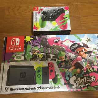 最終値下げ　ニンテンドー　スイッチ　スプラトゥーン２同梱版＋　ス...