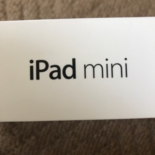 商談中 iPad mini ソフトバンク 16GB
