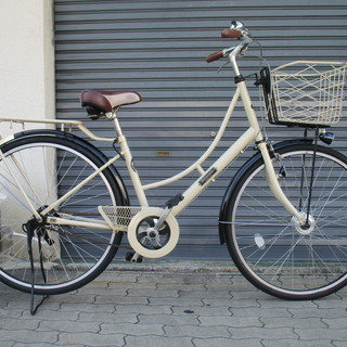 ♪ジモティー特価♪LEDオートライト付き26型ファミリーサイクル