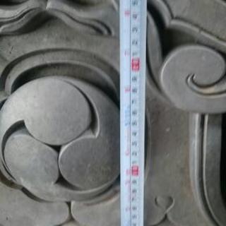 オブジェに鬼瓦