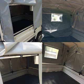 大分県  軽トラック用 幌セット アルミス KST-1.8 旧規格 旧タイプ用 軽トラ ホロ 荷台 シート