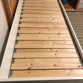 IKEA　スライド式シングル＆ダブルベッド　品