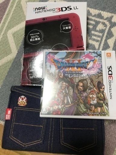 【ドラゴンクエスト11】new3DSLL＆ドラクエ11＆スターデニムケース
