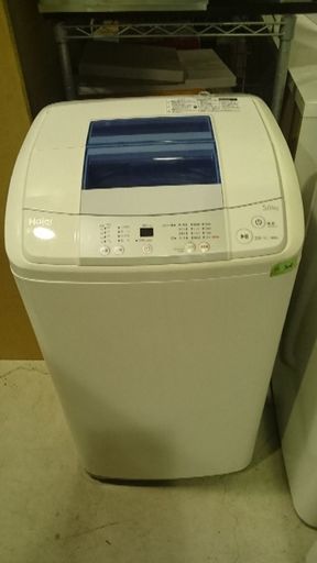 2016年式 ハイアール 5,0k洗い コンパクトな洗濯機 配送設置込みで8000円 ３ヶ月保証