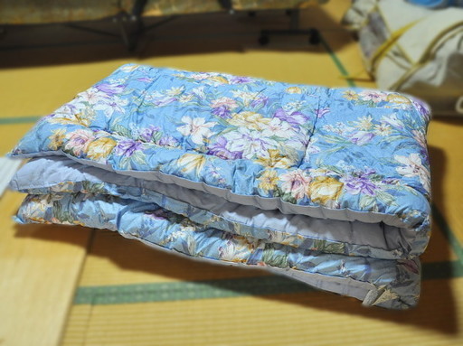 ロングサイズ　掛け布団　150×220　打ち直し布団 ☆1回使用 訳アリ