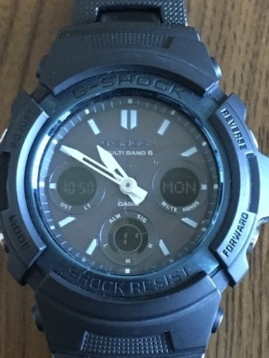 厚 17.1 G-SHOCK ジーショック CASIO カシオ 中古 美品 黒 青 腕時計 メンズウォッチ 定形外送料無料 値下げしました