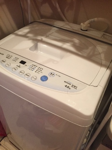 DAEWOO 全自動洗濯機 4.6kg 長期保証有 9月上旬まで※