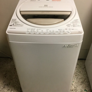 【全国送料無料・半年保証】洗濯機 2015年製 TOSHIBA AW-7G2 中古