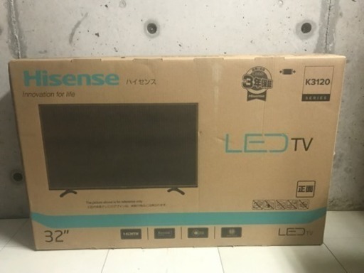 新品 ハイセンス 32型LED液晶TV K3120 メーカー3年保証