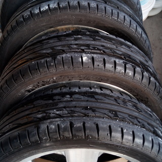 ダイハツ純正 165/50R15 タイヤ＆ホイールセット 中古 値引き可