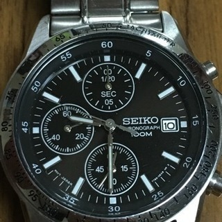 千 16.10 SEIKO セイコー クロノグラフ 腕時計 クォ...